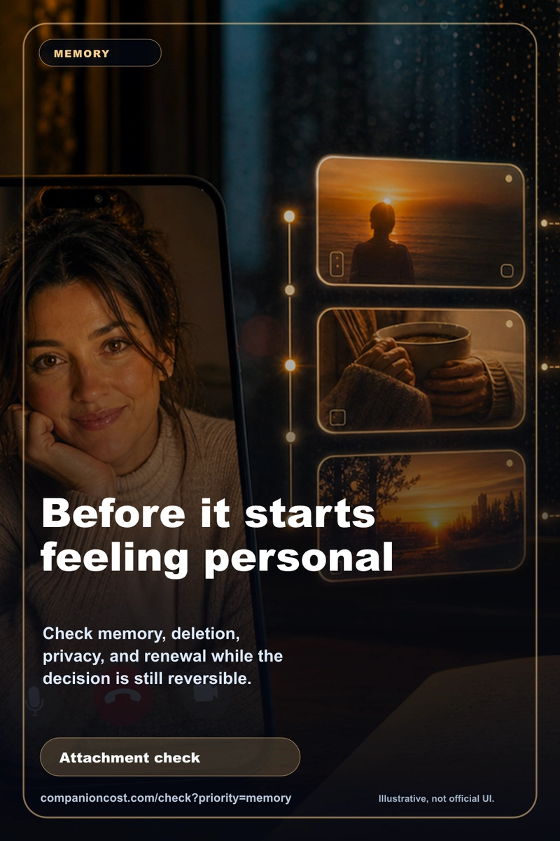 Before it starts feeling safe to tell everything share card for Companion Cost